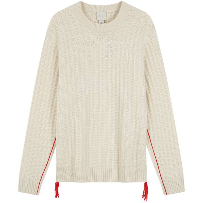 Calvin Klein Year Of The Horse Collection Sweaters Men's Crew Neck Moderate