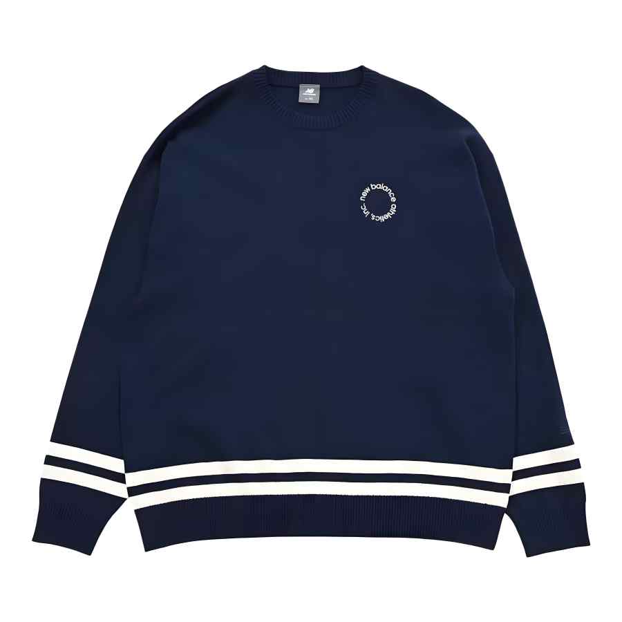 New Balance New Balance Knitwear Men's Blue Crew Neck Moderate Other