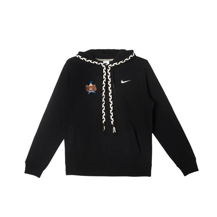 Nike Nike Club Sweatshirts Men's Black Hooded Thickened