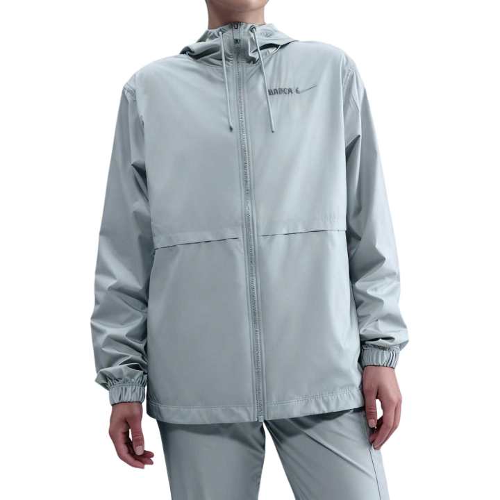 Nike Nike FC Jackets Women's Light Smoke Gray/Smoke Gray Hooded Moderate Other