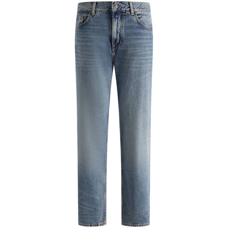 Tommy Hilfiger Jeans Men's Denim Blue 1BD Moderate Tapered Pants