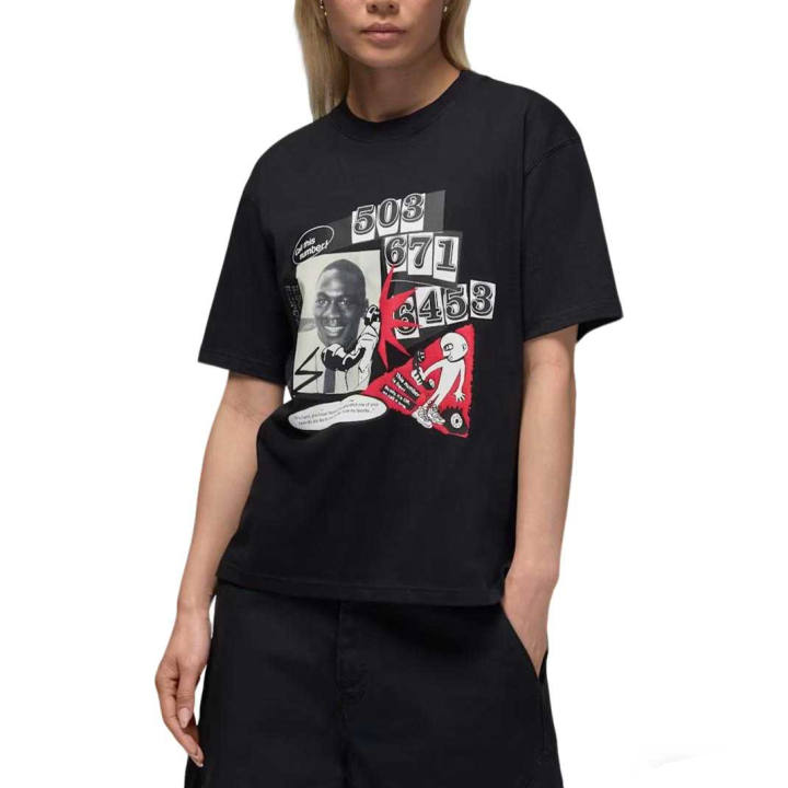 Jordan Jordan Flight Drop Shoulder Sleeve T Shirt Women's