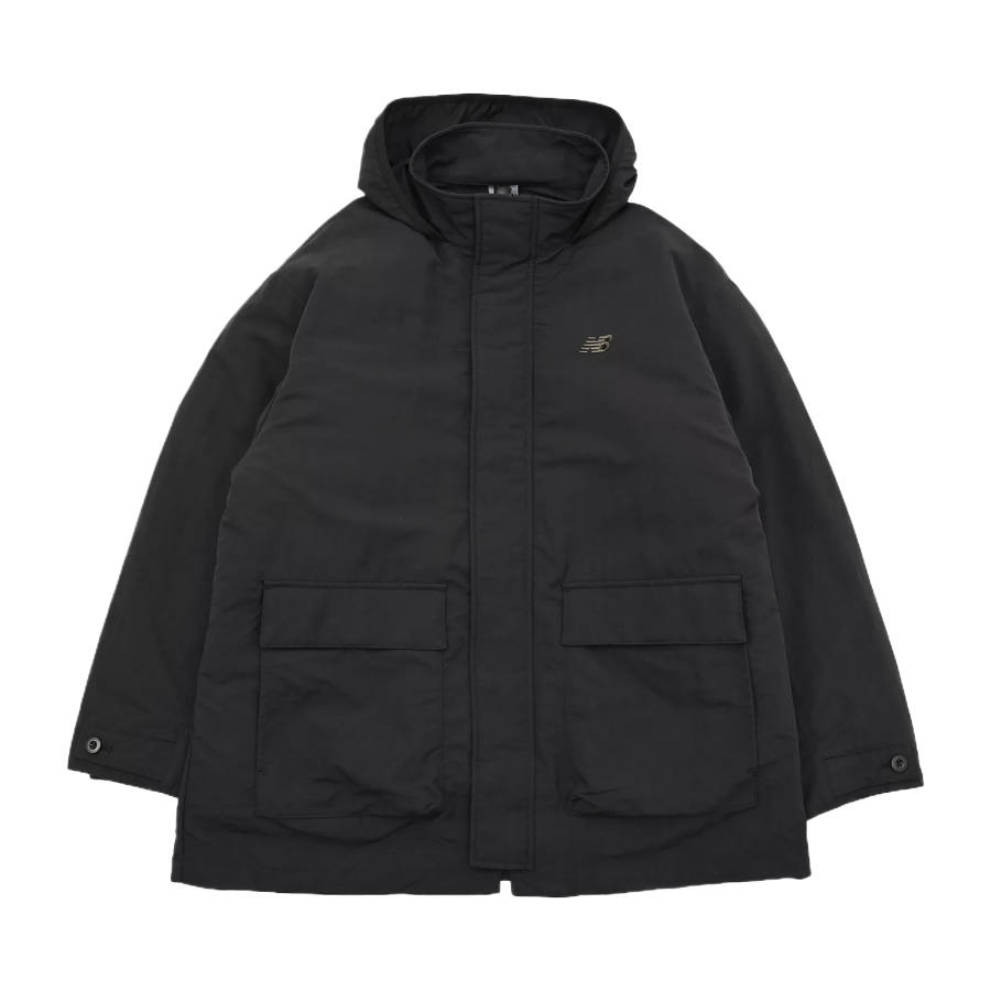 New Balance New Balance Jackets Men's Black Hooded Moderate Other