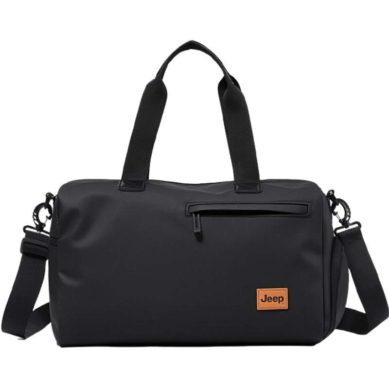 Jeep Oxford Travel Bag Unisex Black/White
