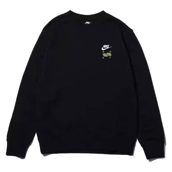Nike Nike Sweatshirts Unisex Black Crew Neck Moderate Regular
