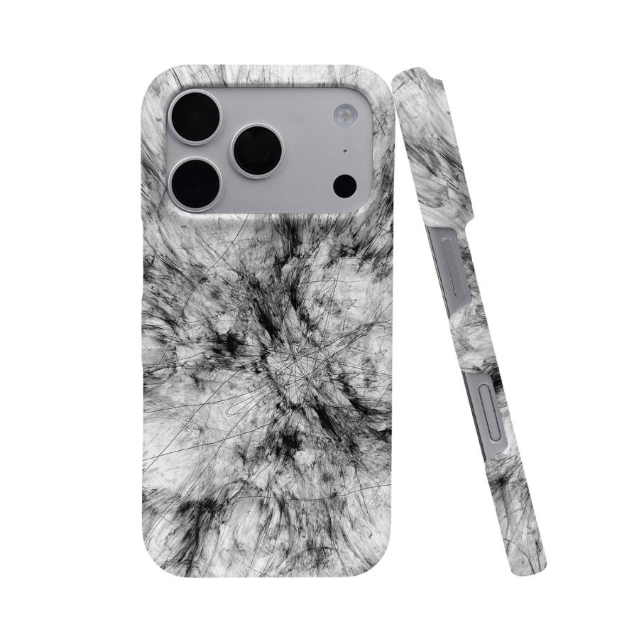 Keshami Anti Drop Style/Half Bag Style Magnetic Line Graffiti Artistic Phone Cases