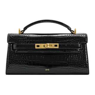JW PEI Artificial Leather Handbag Women's Black