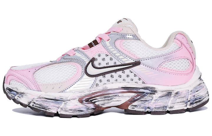 Nike Nike V5 RNR Cushioning Abrasion Resistant Breathable Low top Running Shoes Women's Pink