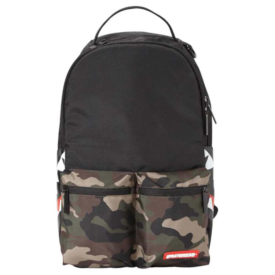 SPRAYGROUND SPRAYGROUND Polyester Backpack Men's Black Camouflage
