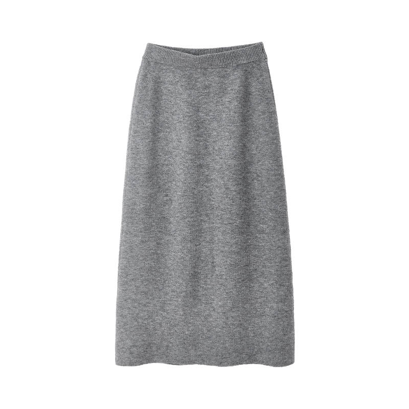 XIANGYING Knit Long Skirt Women's