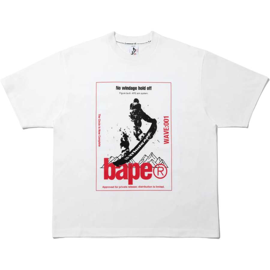A BATHING APE x Kazuki Kuraishi FW25 T Shirt Men's
