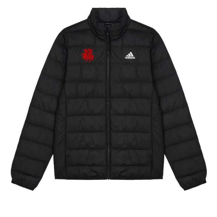 Adidas Adidas Down Jackets Unisex Black Stand Collar Lightweight