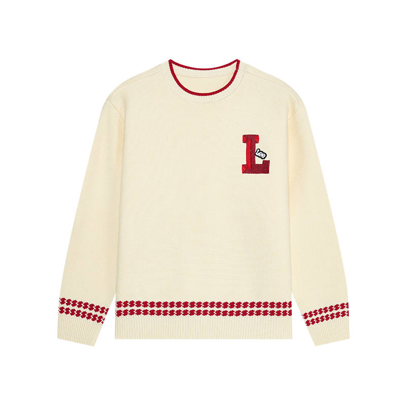 LEE KIDS Grade School Sweaters Crew Neck Thickened
