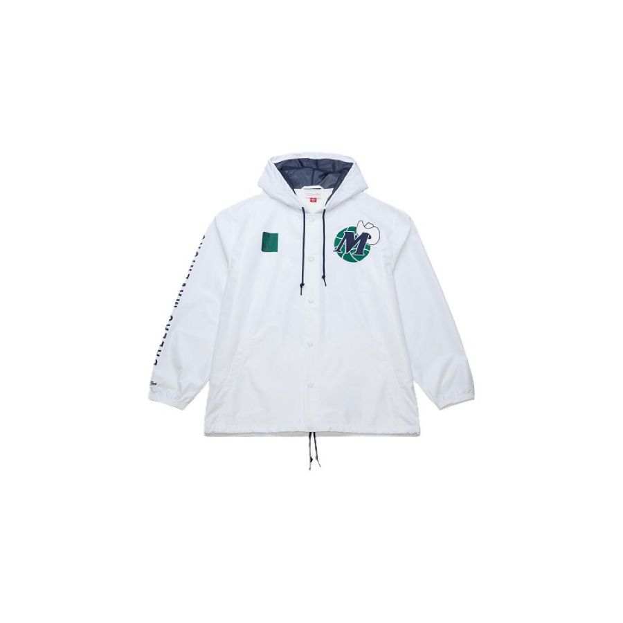Mitchell Ness Mitchell Ness x NBA Dallas Mavericks Jacket Unisex White