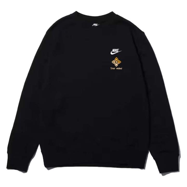 Nike Nike Sweatshirts Unisex Black Crew Neck Moderate Regular