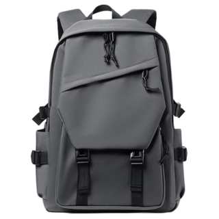 GKY Nylon Backpack Waterproof Double Men's Gray/Black/White/Blue