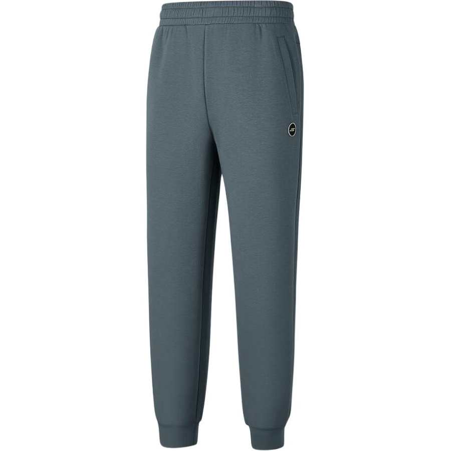 Skechers Basic Sports Collection Knitted Sweatpants Men's Dark Gray 02CF