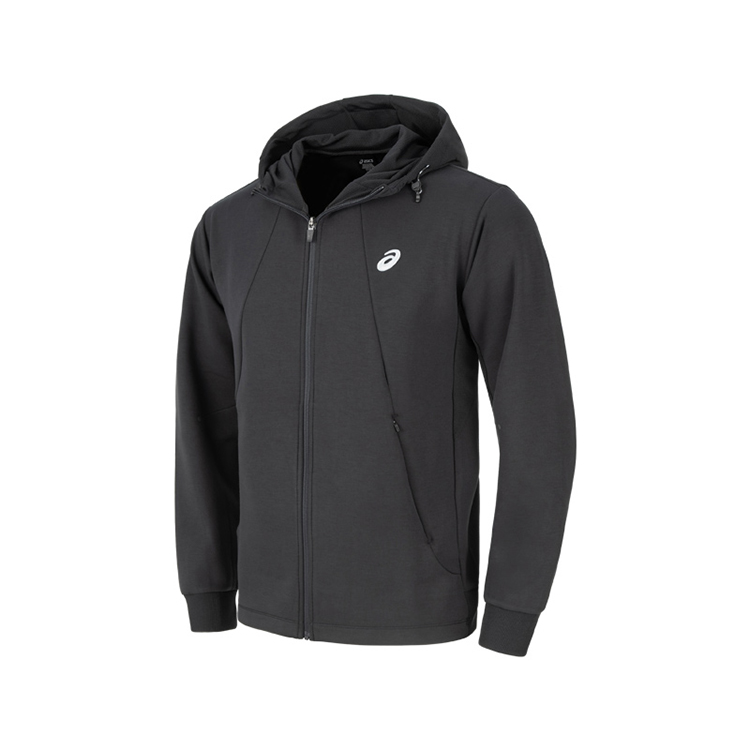 ASICS ASICS Jackets Men's Black Hooded Moderate Other