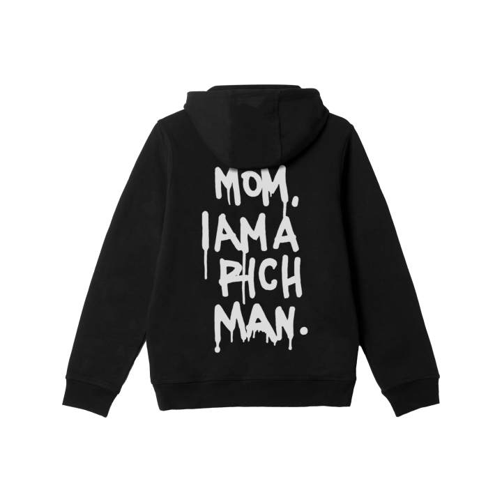 Nike Nike Sweatshirts Men's Black Hooded Moderate Regular