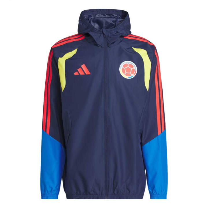 Adidas Adidas Jackets Men's Marine Blue Hooded Non Detachable Moderate Other