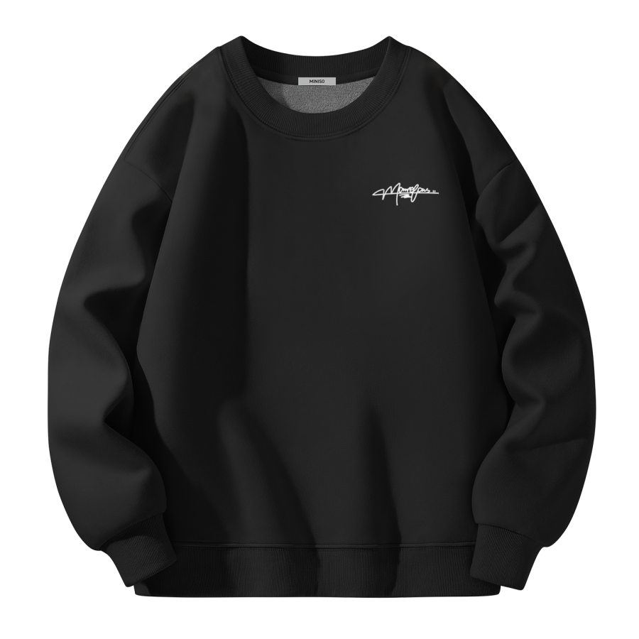 MINISO MINISO Sweatshirts Unisex Crew Neck Thickened Heavyweight