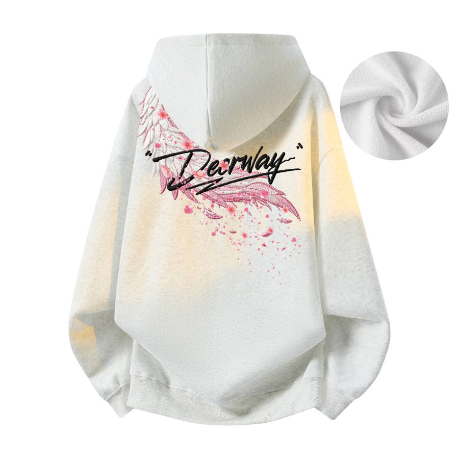 DEERWAY Sweatshirts Unisex Hooded Thickened Heavyweight