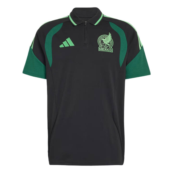 Adidas Adidas Mexico Polo Shirts Men's Black Lapel Moderate Other