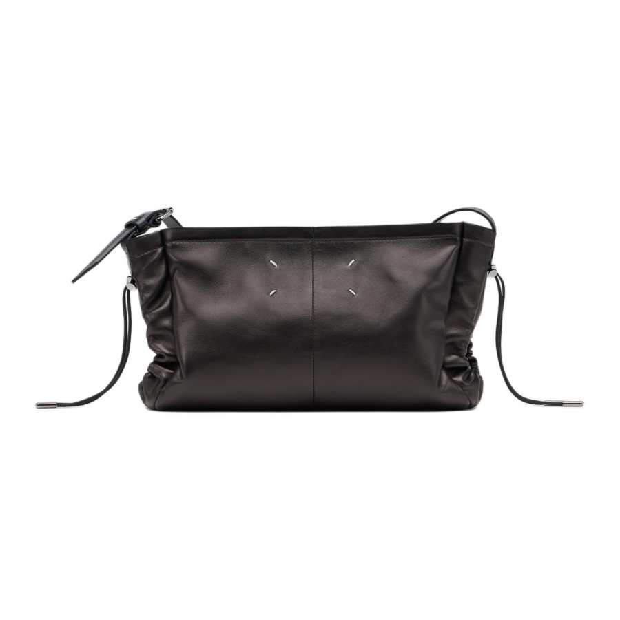 Maison Margiela Sheepskin Shoulder Bag Women's Black