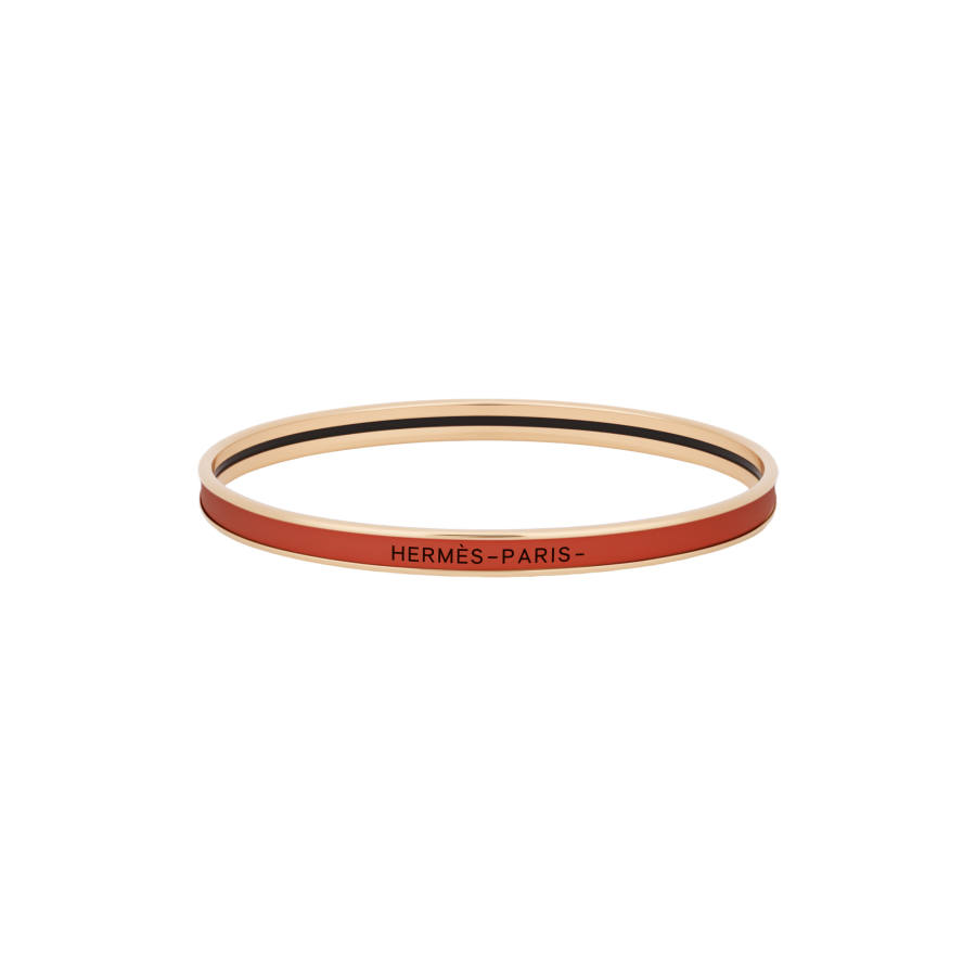 HERMES HERMES Uni Enamel Bangles Women's