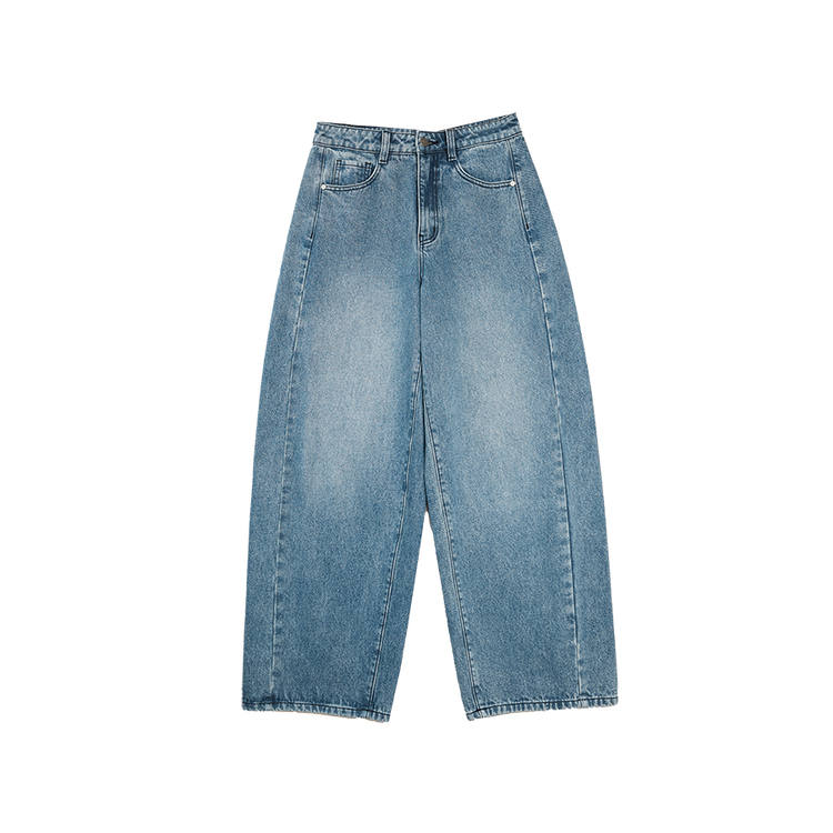 ELLE Jeans Women's Denim Blue Moderate Scimitar Pants