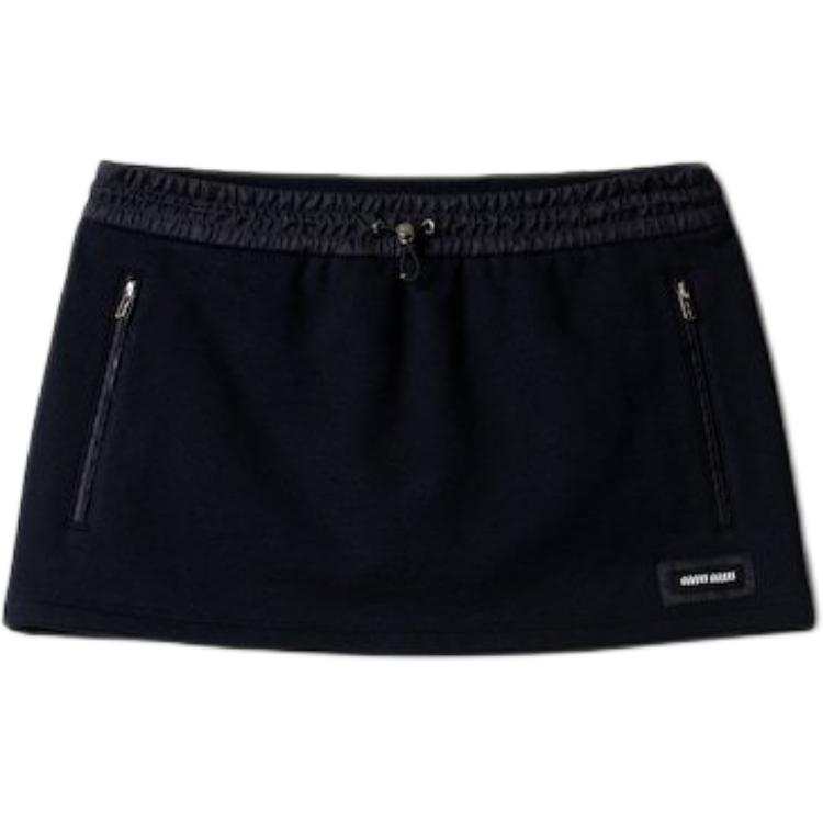 MIU MIU Miu Miu Drawstring Mini Skirt