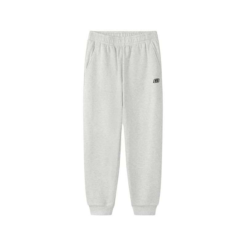 Skechers FW25 Fleece Lined Mid Rise Breathable Straight Fit Knitted Sweatpants Unisex