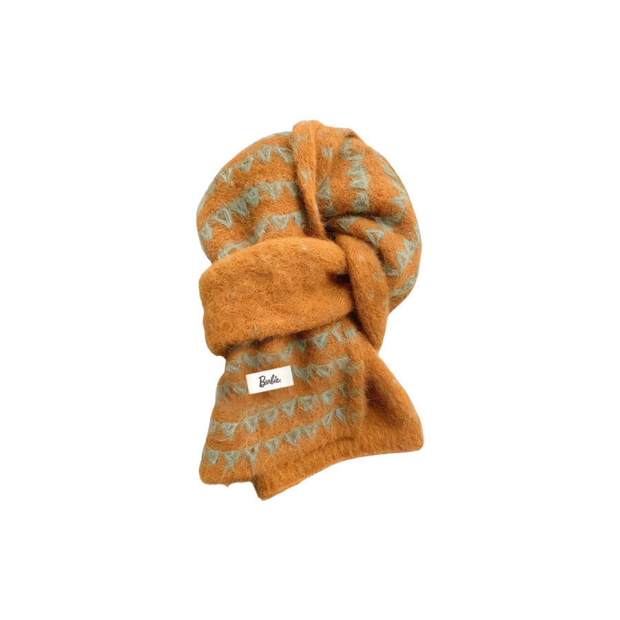 Barbie Faux Cashmere Knit Scarves Unisex