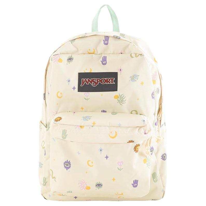 JanSport Polyester Backpack Women's Beige