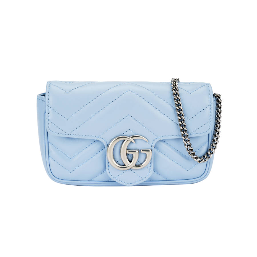 GUCCI GG Marmont Leather Crossbody Bag, Shoulder Bag Women's Multicolor