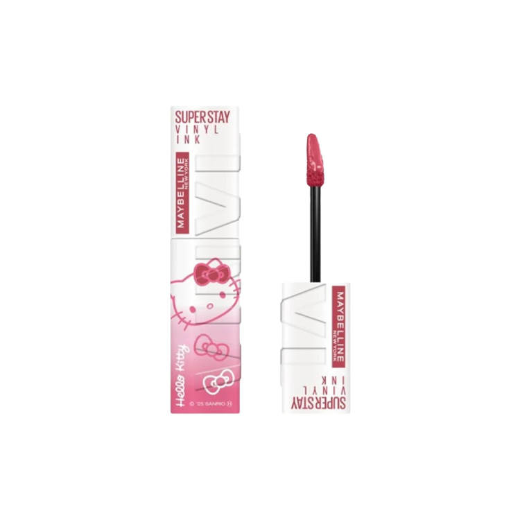 Maybelline x Hello Kitty Winter Limited SuperStay Vinyl Ink Lip Gloss Nourishing Natural Shiny