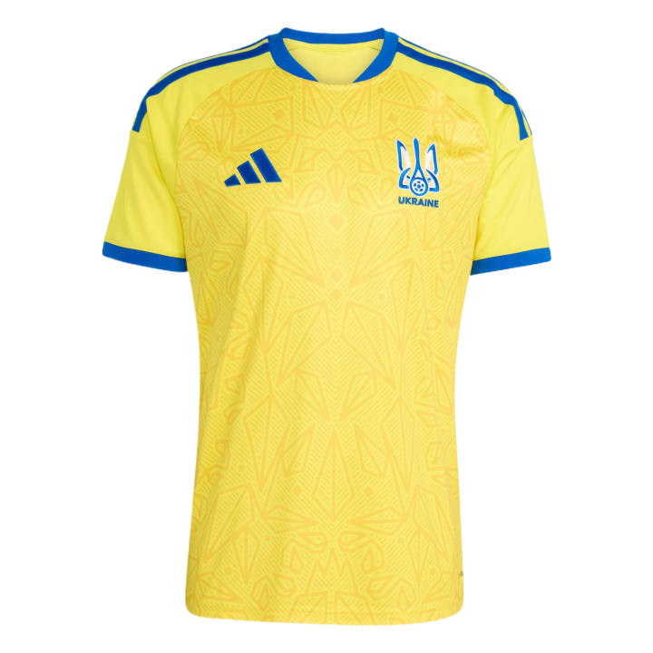 Adidas Adidas Ukraine National Team Soccer Jersey Men's