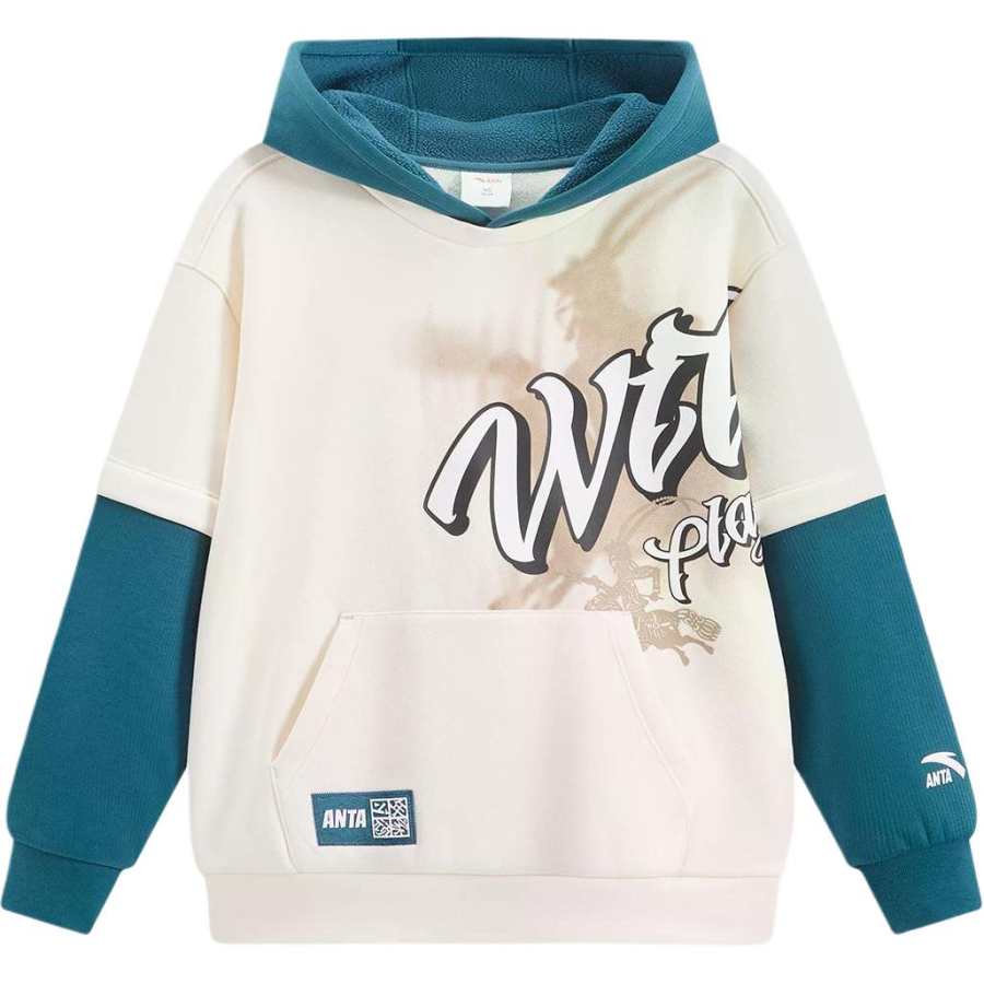 ANTA Unisex Sweatshirts Hooded Moderate