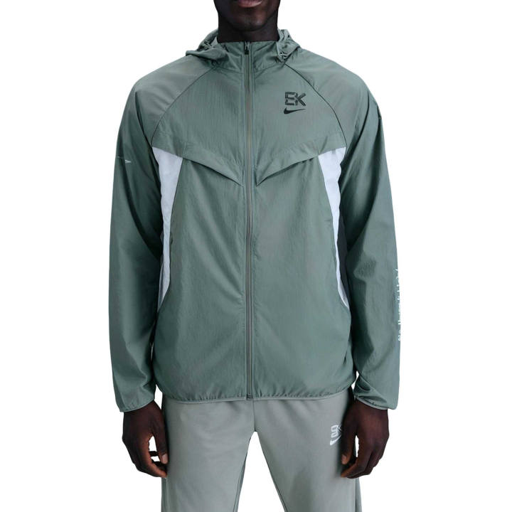 Nike Nike Jackets Men's Light Silver/Clay Green Hooded Moderate Other
