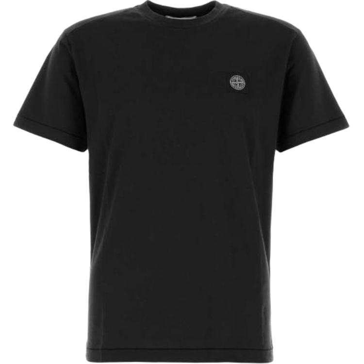 Stone Island Logo Patch Crewneck T-Shirt