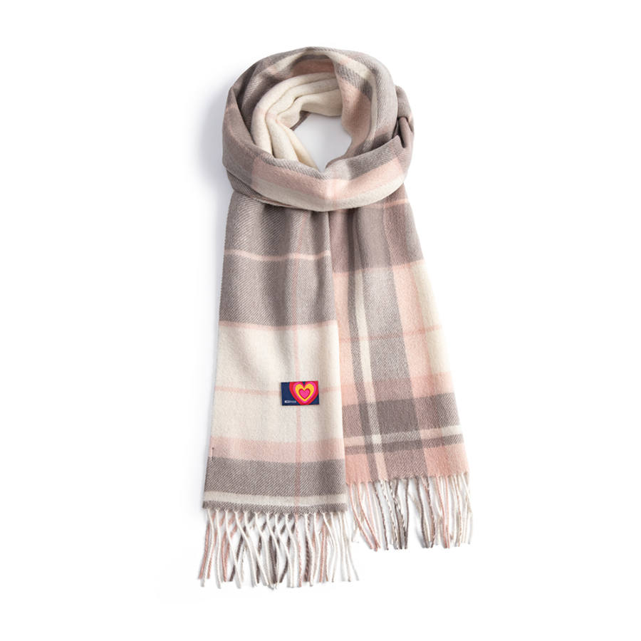 Hodo Red Bean Wool Knit Scarves Unisex