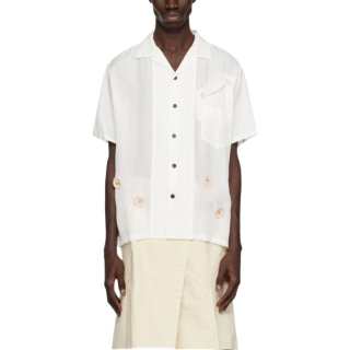 TOGA VIRILIS Shirts Men's White Moderate