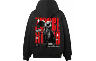 ZIAREL Sweatshirts Unisex Hooded Moderate Heavyweight