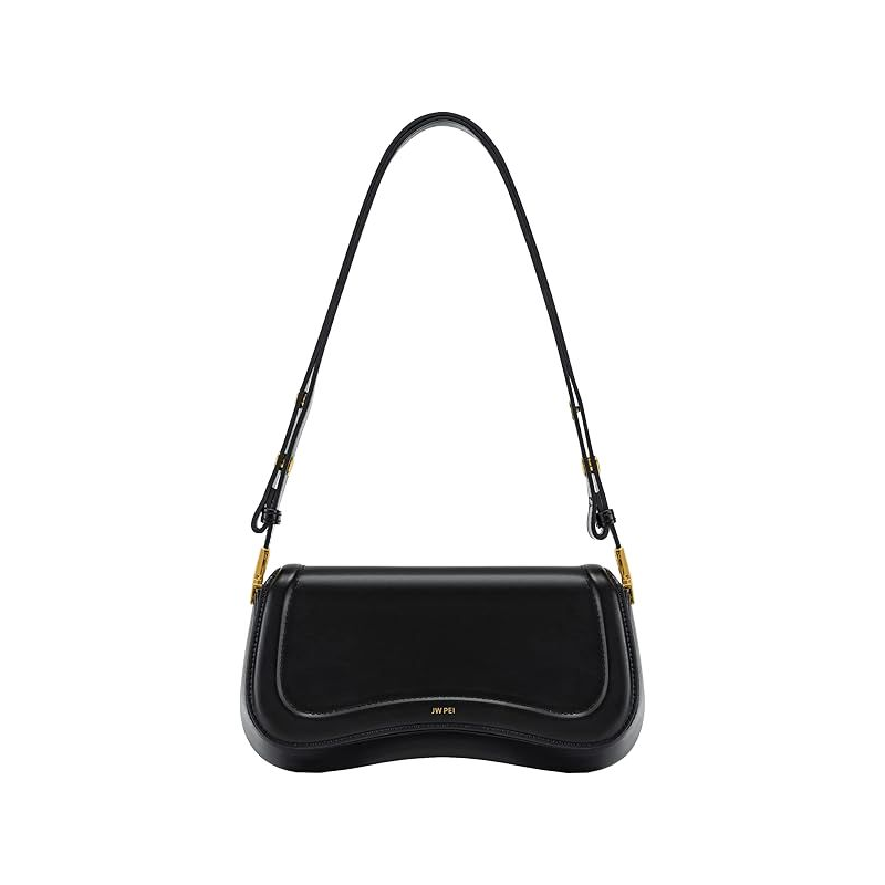 JW PEI Artificial Leather Jelly Bag Shoulder Bag Baguette Bag Shoulder Bag Women's Black/white/dark Brown/blue