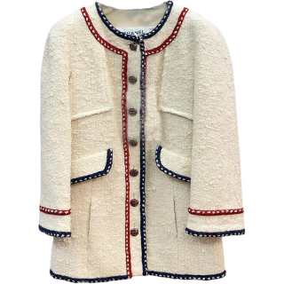 CHANEL 18 Fall Winter Jackets & Coats Women's Beige