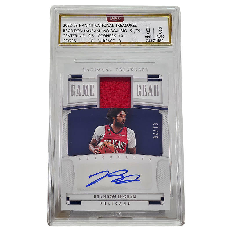 PANINI PANINI Ingram Player Card, Signature Card, Jersey Material Card Graded Cards 1 Pc