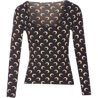 Marine Serre moon-print top