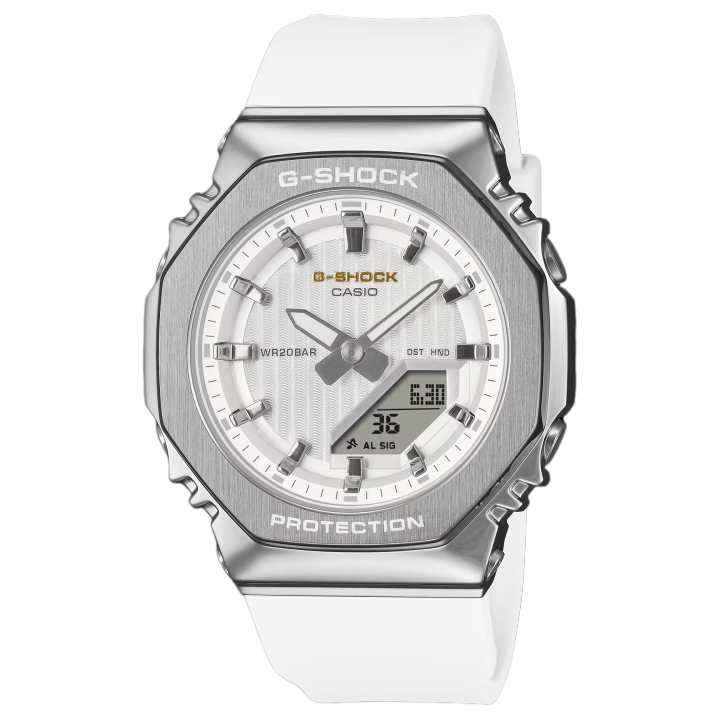 CASIO CASIO DIGITAL Quartz Movement Resin Strap Watch Women's Watch Gray Dial