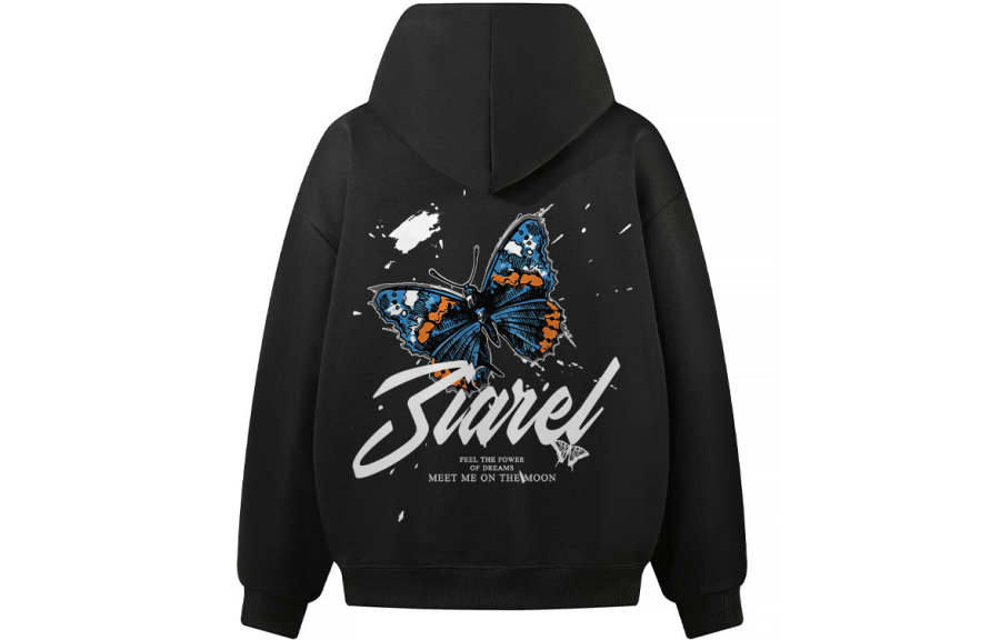 ZIAREL Sweatshirts Unisex Hooded Moderate Heavyweight