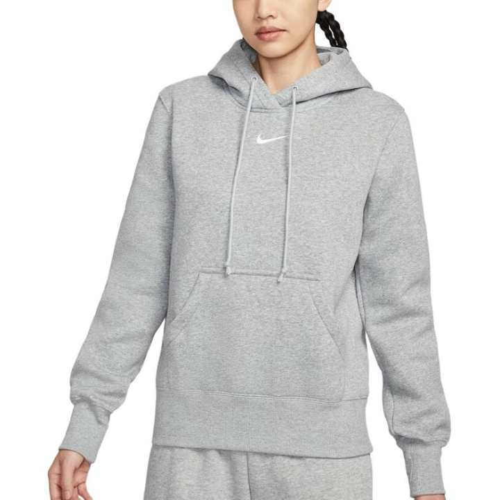 Nike Nike Sweatshirts Women's Gray Hooded Moderate Regular